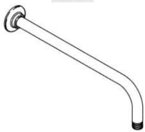 KOHLER K-10124 - Shower Arm and Flange - 1