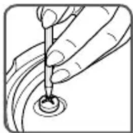 TEFAL Sensor P20514 - To clean the safety valve (D) - 1
