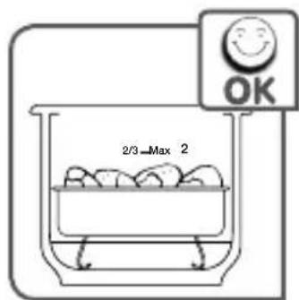 TEFAL Sensor P20514 - Antes da cozedura - 4