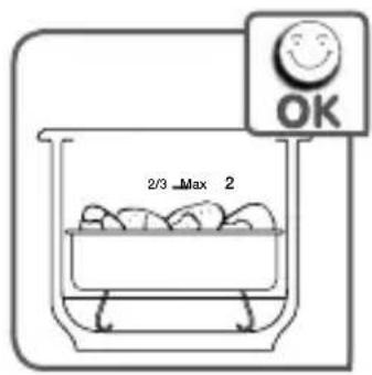 TEFAL Sensor P20514 - Using the steam basket\* - 3
