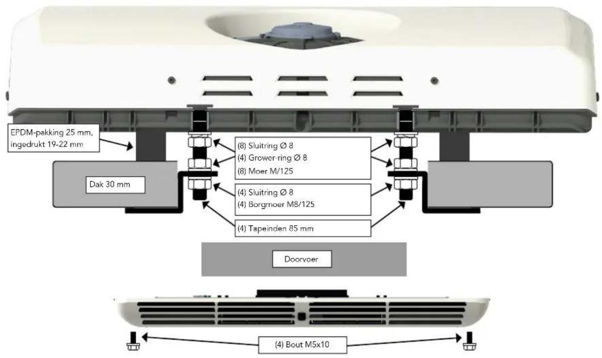 Mestic RTA-2000 - MONTAGEDIAGRAMMEN - 1