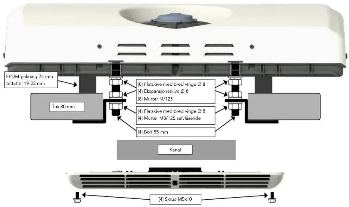 Mestic RTA-2000 - MONTERINGSDIAGRAM - 1
