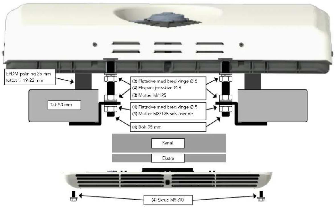 Mestic RTA-2000 - MONTERINGSDIAGRAM - 1