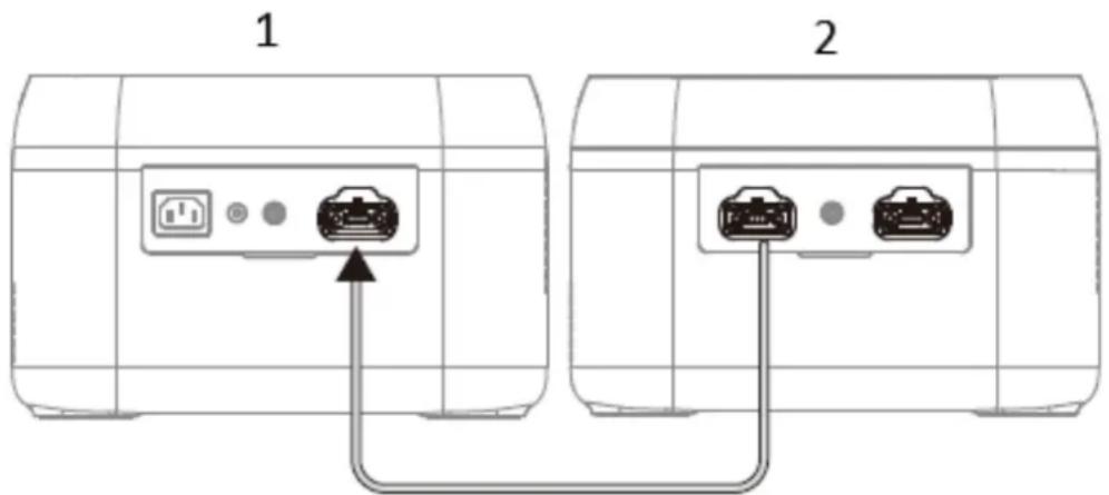 Mestic MPS-1000 - Parallelläge för 1 strömstation och 1 expansionsbatteripaket - 1