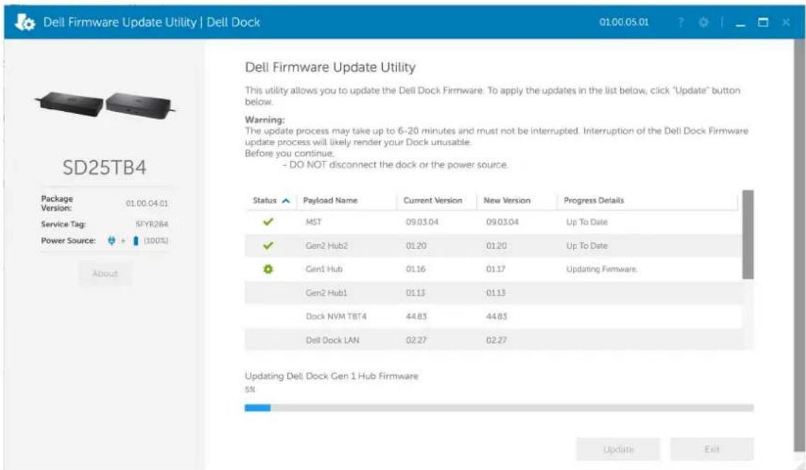 DELL SD25TB4 - Mise à jour de firmware de la station d'accueil Dell - 4