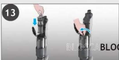 HOOVER HF210P1 011 - PULIZIA DEL FILTRO E DEL CONTENITORE RACCOGLIPOLVERE - 13