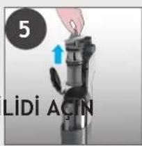 HOOVER HF210P1 011 - FILTRENIN VE HAZENIN TEMIZLENMESI - 5