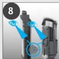 HOOVER HF210P1 011 - CLEANING THE FILTER AND THE BIN - 8
