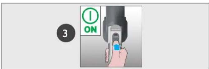HOOVER HF210P1 011 - LATTIAN YLÄPUOLELLA -TILA / RIKKAIMURITILA - 2