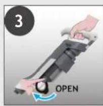 HOOVER HF210P1 011 - CLEANING THE FILTER AND THE BIN - 3