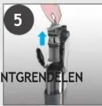 HOOVER HF210P1 011 - SCHOONMAKEN VAN FILTER EN CONTAINER - 5