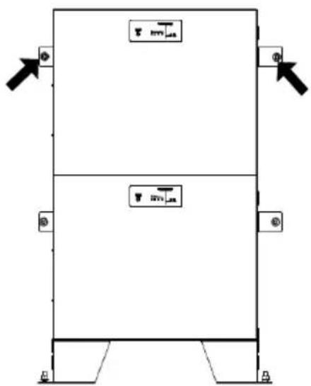PowerWalker LiFe Battery System 48-100 - Step 3 (If more than one battery module is connected): - 2