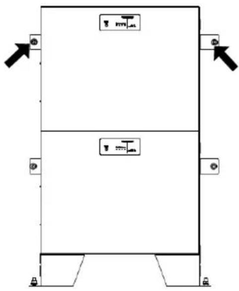 PowerWalker LiFe Battery System 48-100 - Krok 3 (Jeśli montujemy więcej niż jeden moduł bateryjny): - 2
