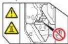 RICOH IM C3510A - Positions of WARNING and CAUTION labels - 7