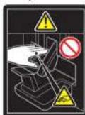 RICOH IM C3510A - Positions of WARNING and CAUTION labels - 18