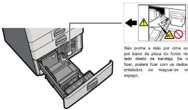 RICOH IM C3510A - Posições das etiquetas de AVISO e CUIDADO - 8