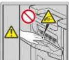 RICOH IM C3510A - Positionen der WARNUNG- und ACHTUNG-Aufkleber - 11
