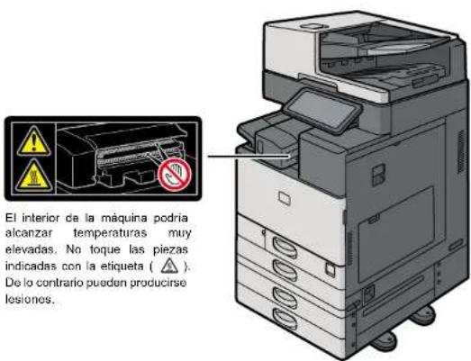 RICOH IM C3510A - Posiciones de las etiquetas de ADVERTENCIA y PRECAUCIÓN - 16