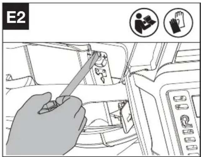 KRESS KC320.9 - Filling oil tank (See Fig. E1) - 3