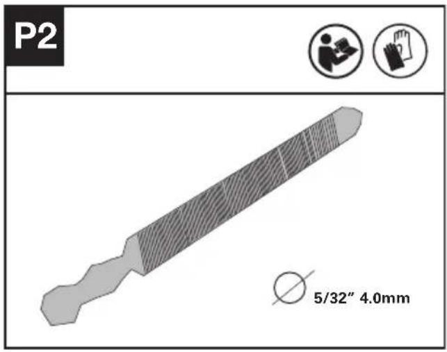 KRESS KC320.9 - How to sharpen the cutters - 1
