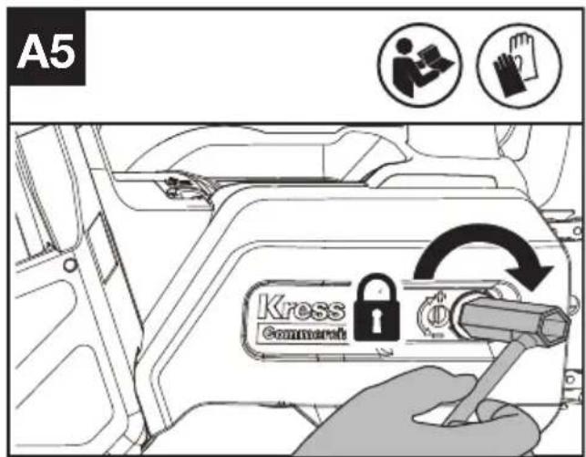 KRESS KC320.9 - MONTERING AF SVÆRD OG SAVEKÆDE - 5