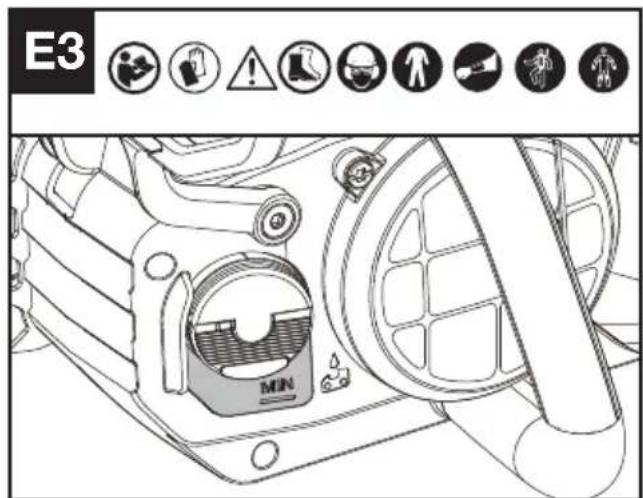 KRESS KC320.9 - Filling oil tank (See Fig. E1) - 4