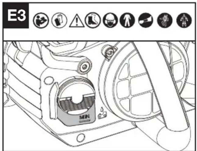KRESS KC320.9 - Befüllen des Öltanks (Siehe Abb. E1) - 3