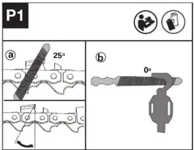 KRESS KC320.9 - De zaagketting slijpen - 1