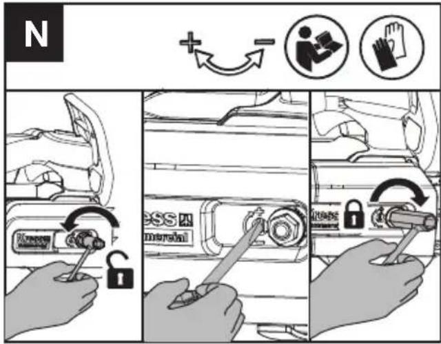 KRESS KC320.9 - MANUTENÇÃO DA CORRENTE - 1