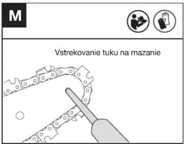 KRESS KC320.9 - Pred a po každom použití skontrolujte ret'azovú pílu. - 2