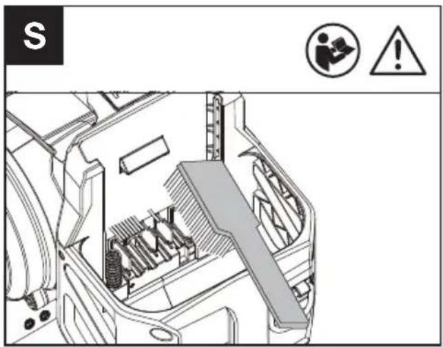 KRESS KC320.9 - LIMPIEZA DEL SOPORTE DE BATERÍA (VÉASE LA FIG. S) - 1