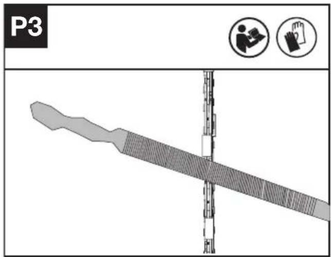 KRESS KC320.9 - Oštrenje lanca pile - 1