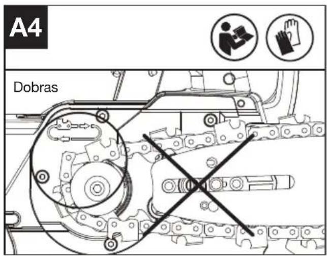 KRESS KC320.9 - MONTAGEM DA SERRA E DA CORRENTE DE SERRA - 4