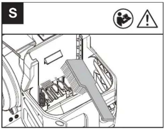 KRESS KC320.9 - LIMPEZA DO SUPORTE DA BATERIA (VER FIG. S) - 1