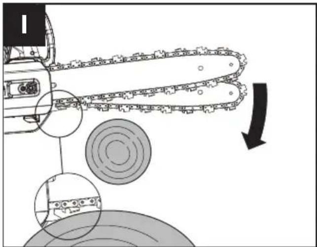 KRESS KC320.9 - SICHERE VERWENDUNG DER KETTENSÄGE - 1