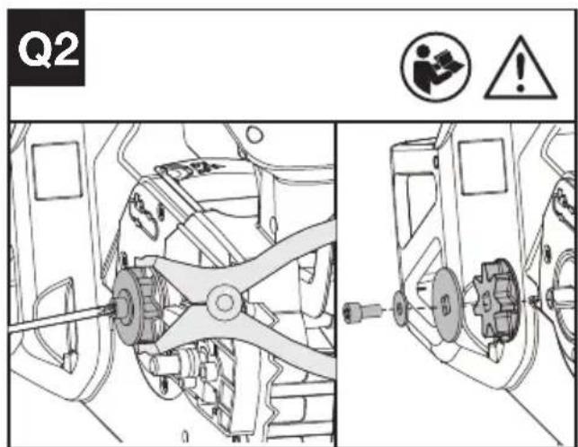 KRESS KC320.9 - INSPEKTION UND WARTUNG DES KETTENRADS - 2