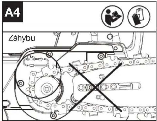 KRESS KC320.9 - MONTÁŽ LIŠTY A PILOVÉHO ŘETĚZU - 4