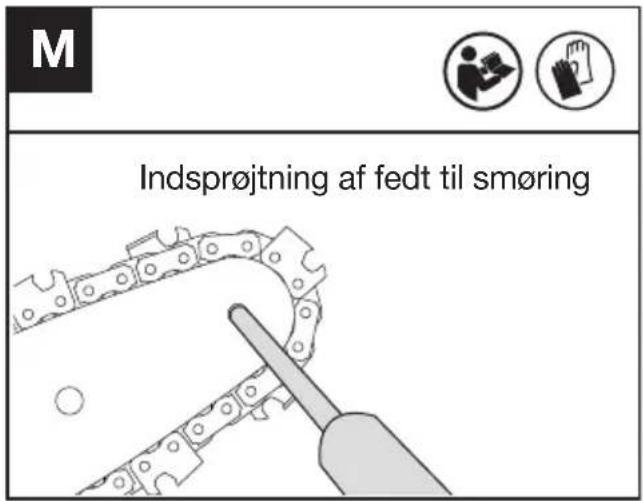 KRESS KC320.9 - Sådan rengøres sværdets rille (Se Fig. L) - 3