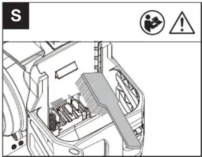 KRESS KC320.9 - RENGÖRING AV BATTERIHÄLLARE (SE FIG. S) - 1