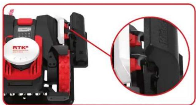 KRESS Mission RTKn KR230E - Le Mission™ RTK n peut etre charge manuellement. - 1
