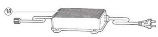 KRESS Mission RTKn KR230E - Component list - 3