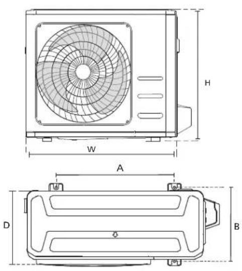 HTW Admira Plus -FS-140ADM2 - Step 3: Anchor outdoor unit - 2