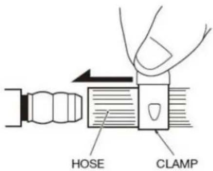 Mestic MGCP-1200 - Connecting the gas supply - 2