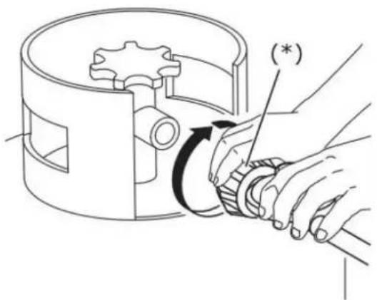 Mestic MGCP-1200 - Connecting the gas supply - 1