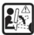 HUSQVARNA 420EL - Symbols on the machine: - 9
