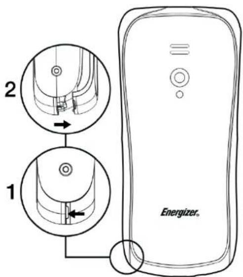 ENERGIZER E284S - Mise en place - 1