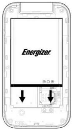 ENERGIZER E282SC+ - Mise en place - 2