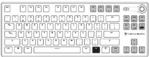 TURTLE BEACH Vulcan TKL - COUCHE DE FONCTIONNALITÉ ADDITIONNELLE - 1