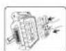 DEWALT DC019 - Schilder an der Arbeitsleuchte - 5