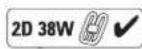 DEWALT DC019 - Labels op de werklamp - 2